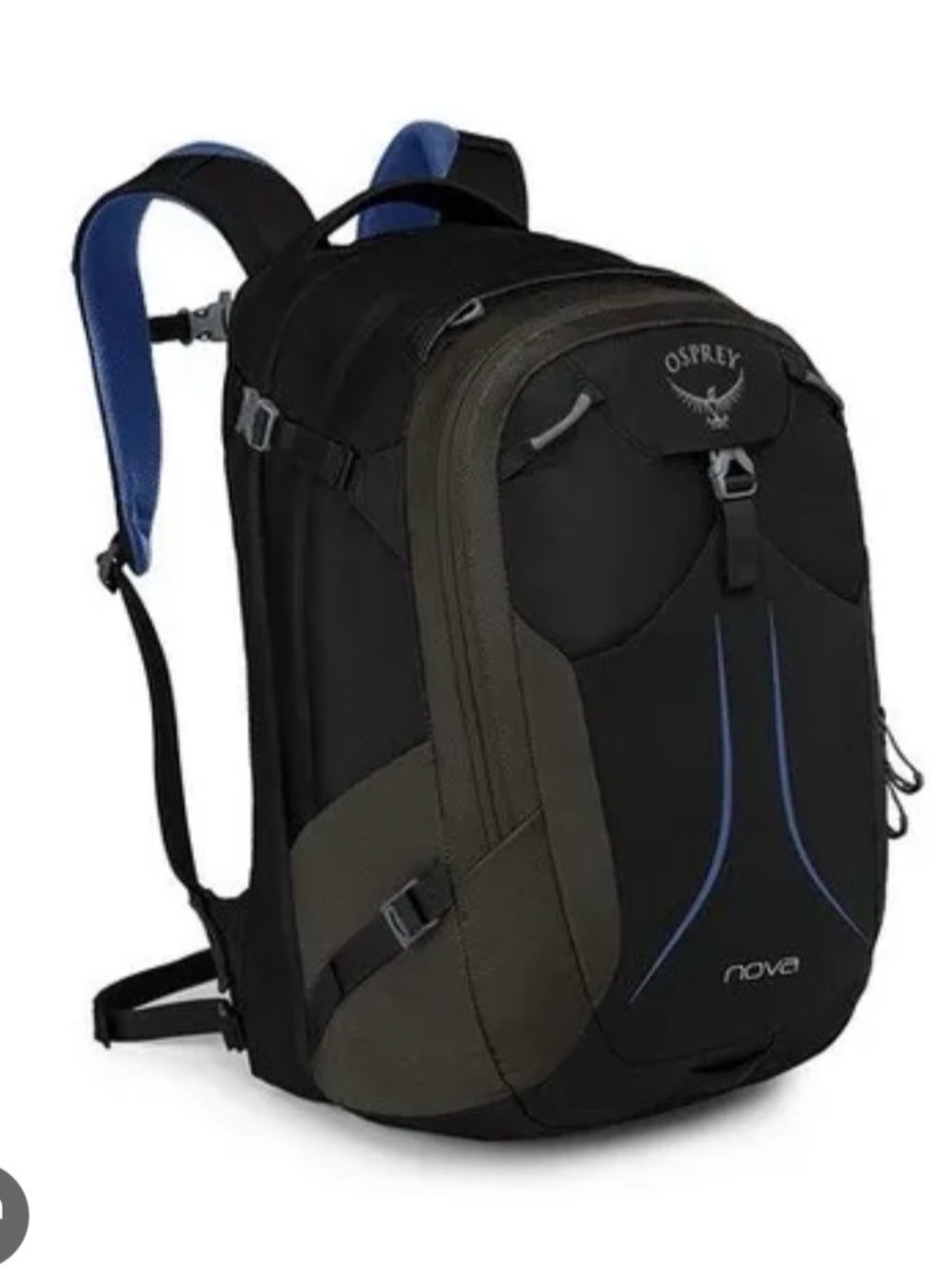 OSPREY Nova Black and Blue Women's Backpack